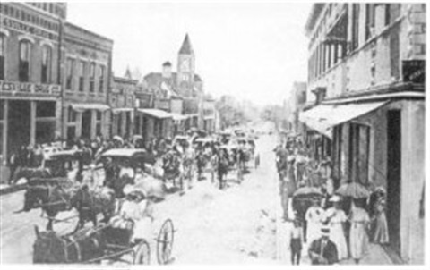 An image of old Batesville city